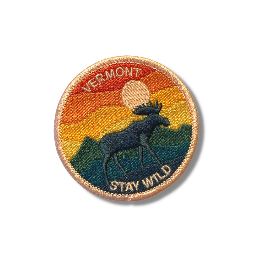 Stay Wild Vermont by Outpatch