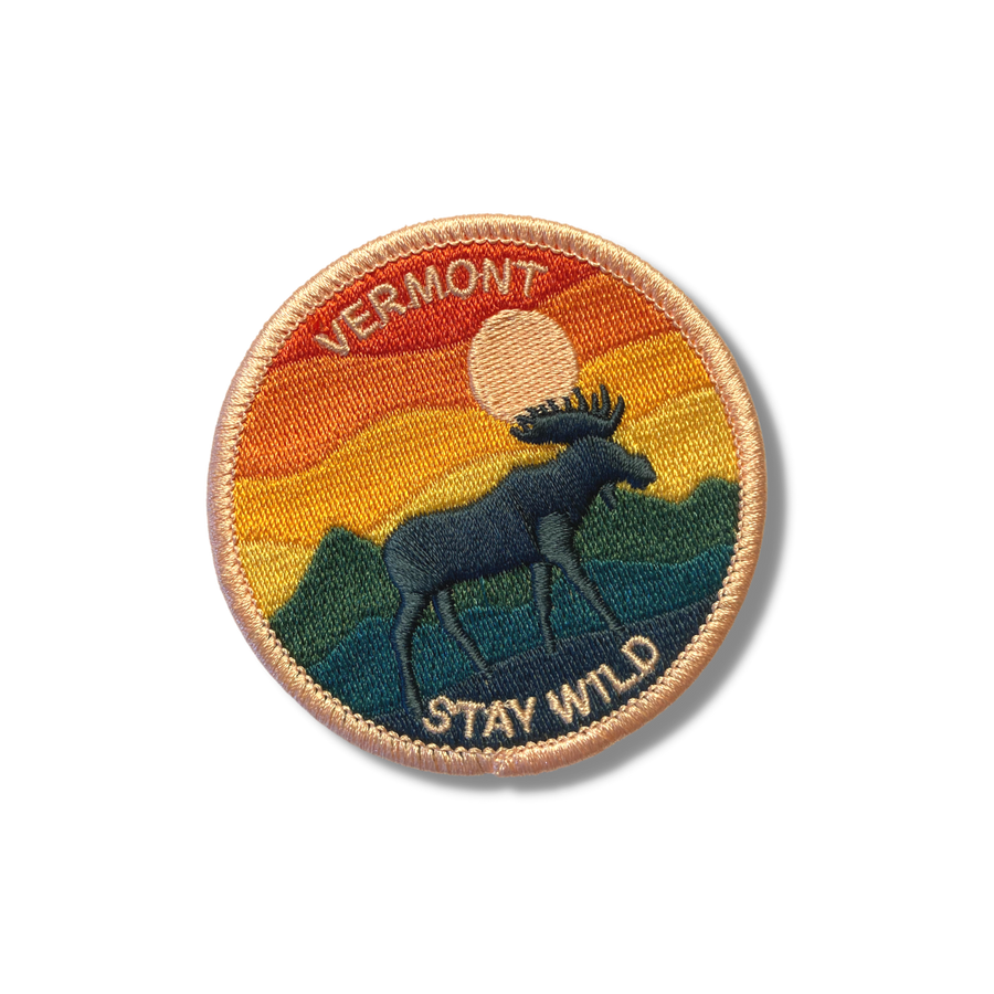 Stay Wild Vermont by Outpatch