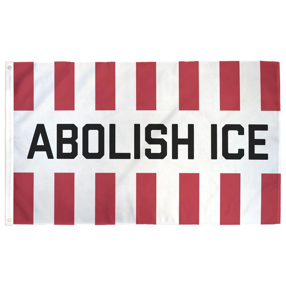 abolish ice flag
