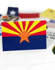 arizona state flag sticker