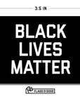 black lives matter sticker