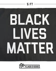 black lives matter flag