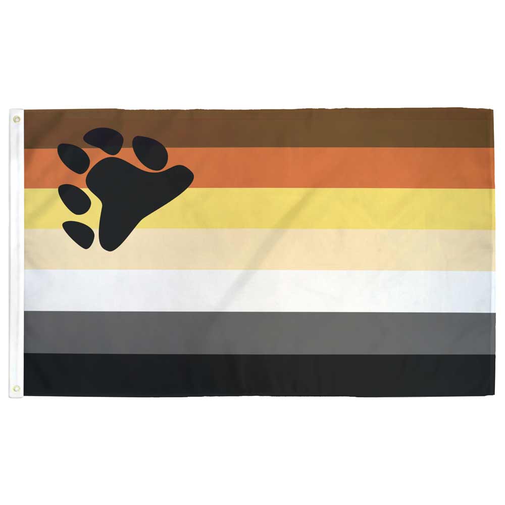 3ft by 5ft Bear Pride Flag for sale at Flags for Good