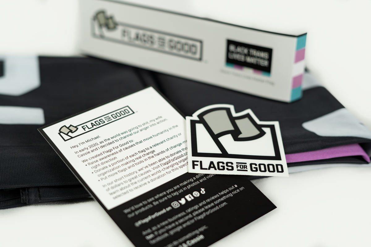 Black Trans Lives Matter Flag - Flags For Good