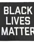 black lives matter flag