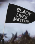 black lives matter flag