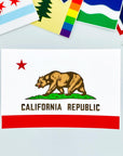 California State Flag Sticker