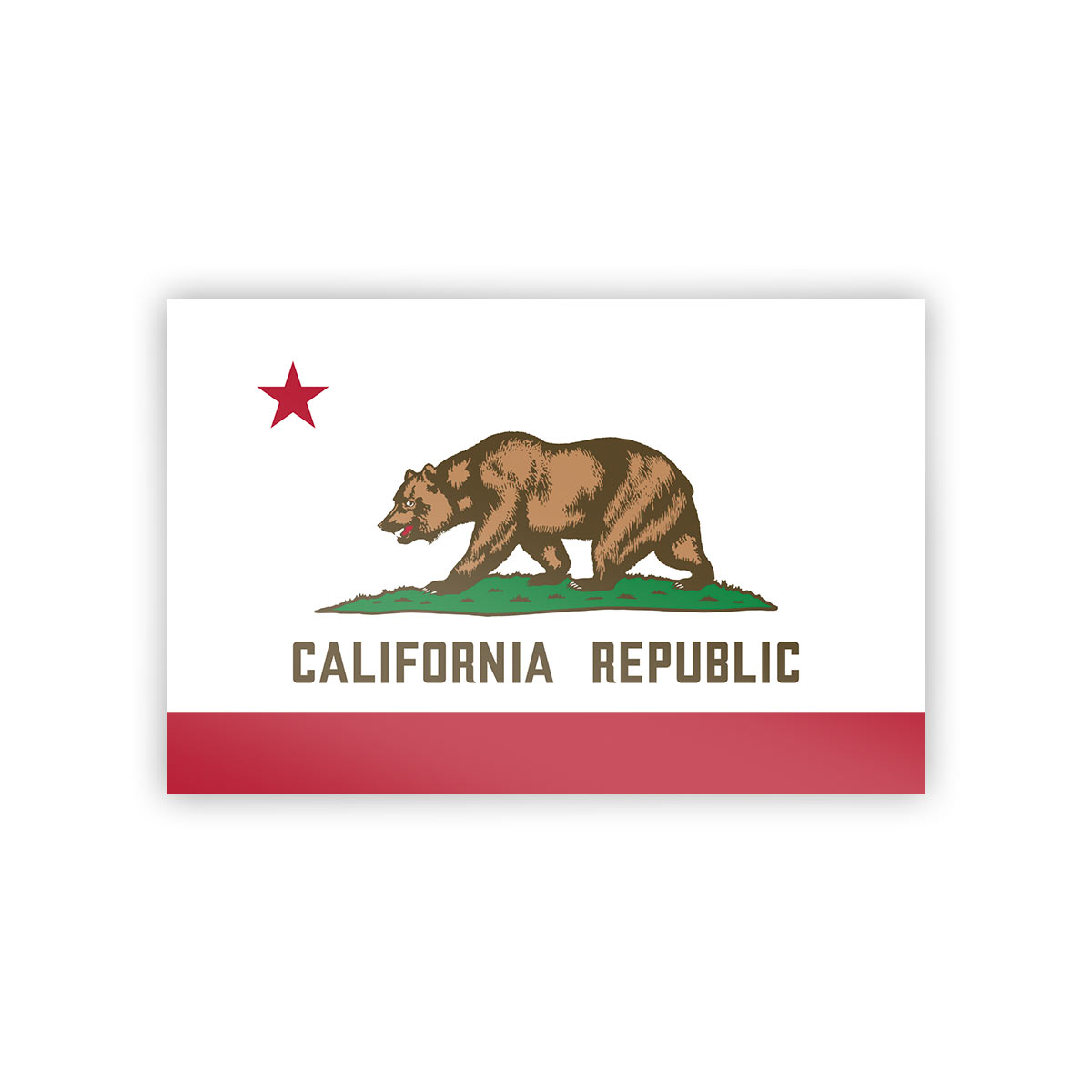 California State Flag Sticker