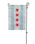 Chicago garden flag