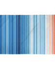 Climate Warming Stripes Flag