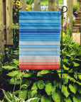 Climate Warming Stripes Garden Flag