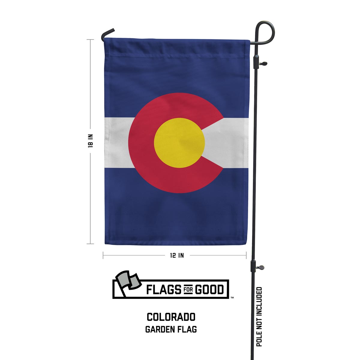 Colorado Garden Flag