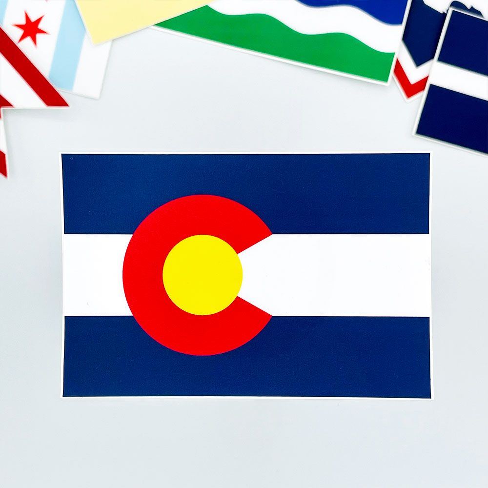 Colorado Flag Sticker