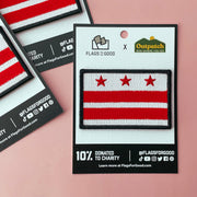 Washington DC Stick-On Patch by Flags For Good and Outpatch