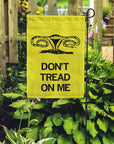 Don't Tread On Me Uterus Garden Flag