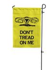 Don't Tread On Me Uterus Garden Flag