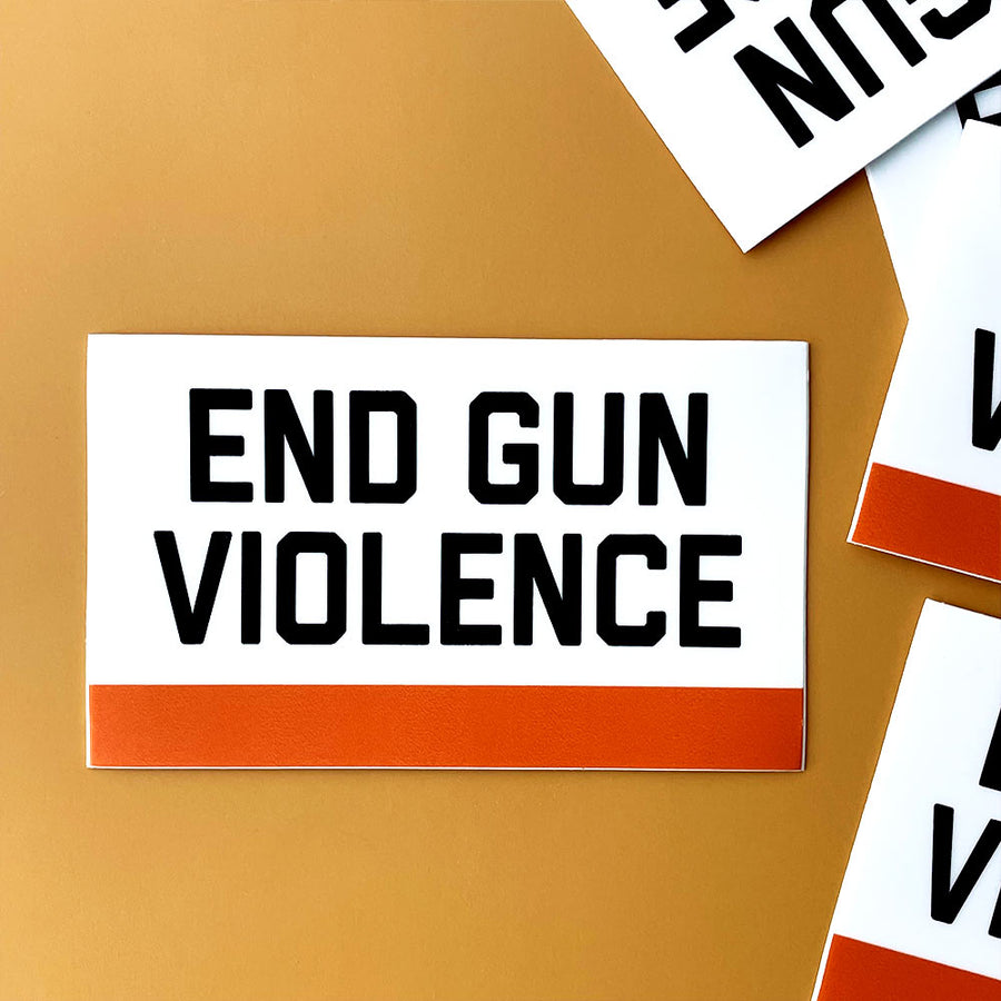 End Gun Violence Sticker