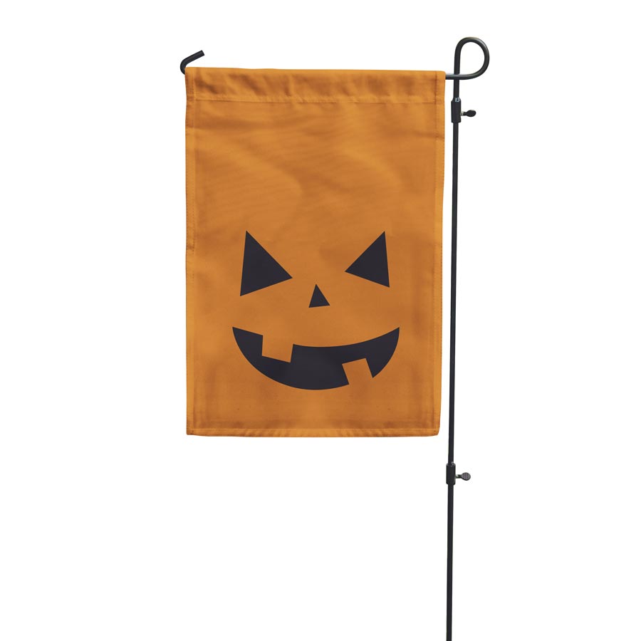 Halloween pumpkin garden flag