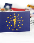 Indiana Flag Sticker - Flags For Good