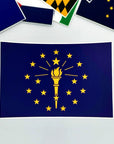 Indiana Flag Sticker