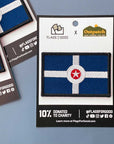 Indianapolis City Flag Stick On Patch by Flags For Good and Outpatch