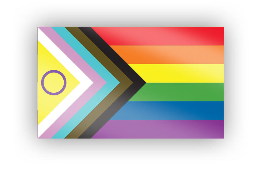 Intersex Progress Pride Sticker