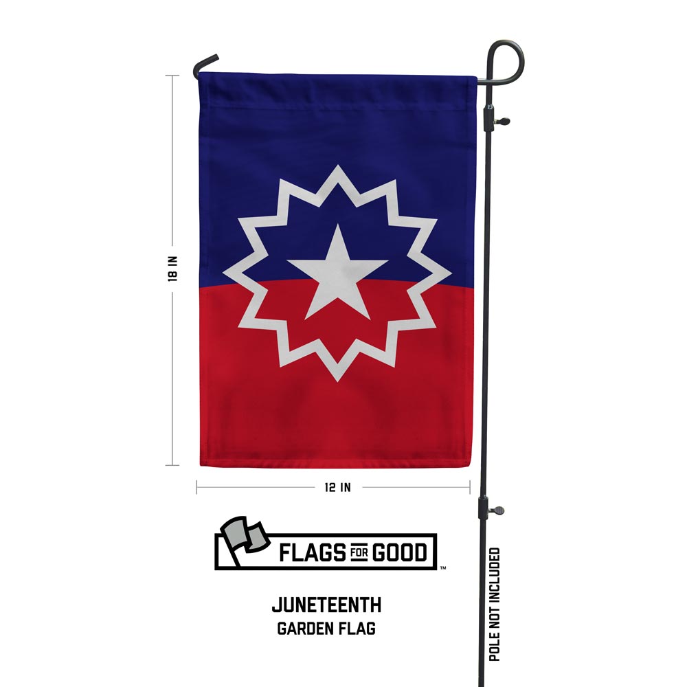 Juneteenth Garden Flag Specs