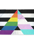 Trans ally flag single sided flag