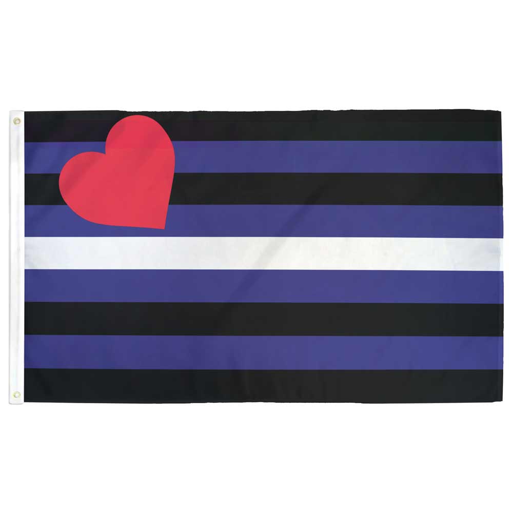 leather fetish kink pride flag