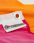 grommets on our lesbian pride flag