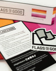 Flags for good logo