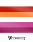 Lesbian Pride Sticker - Flags For Good