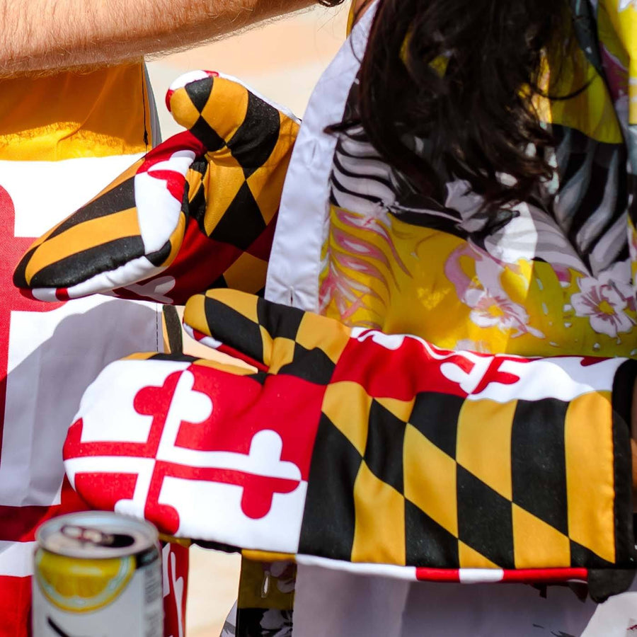 Maryland Flag / Oven Mitt by Route One Apparel