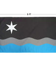 Minnesota North Star Black & Blue Flag