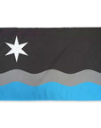 Minnesota North Star Black & Blue Flag