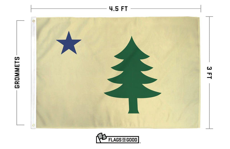 Maine 1901 Flag - Flags For Good