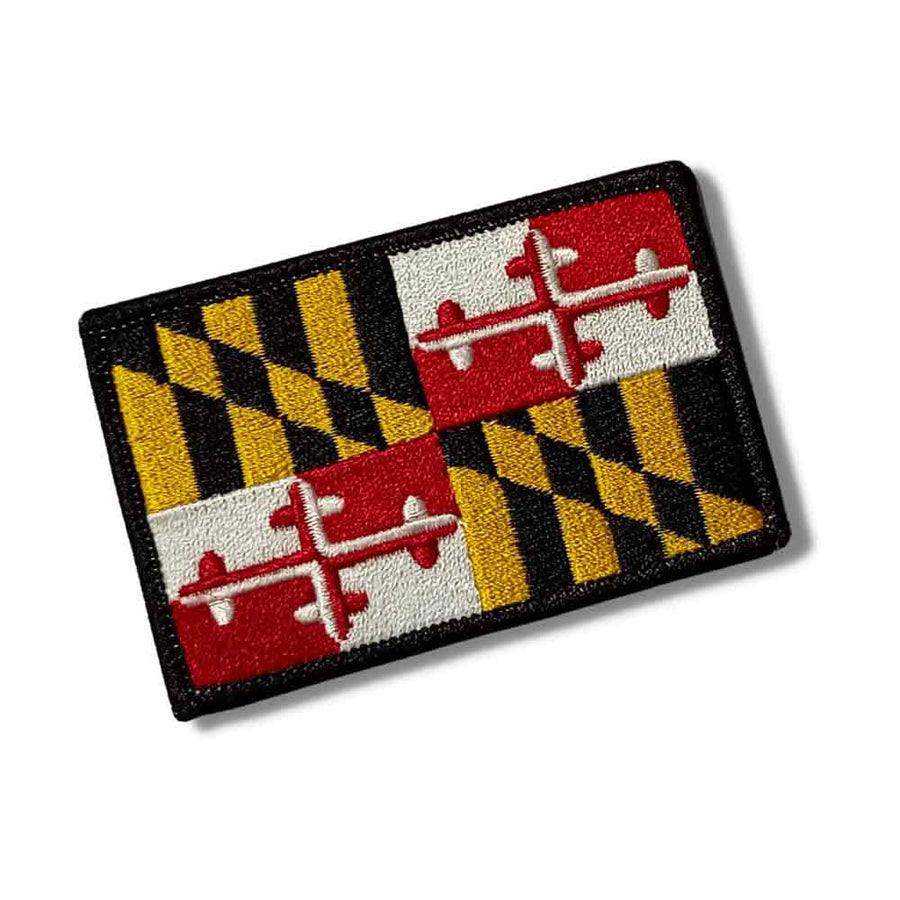Maryland state flag patch