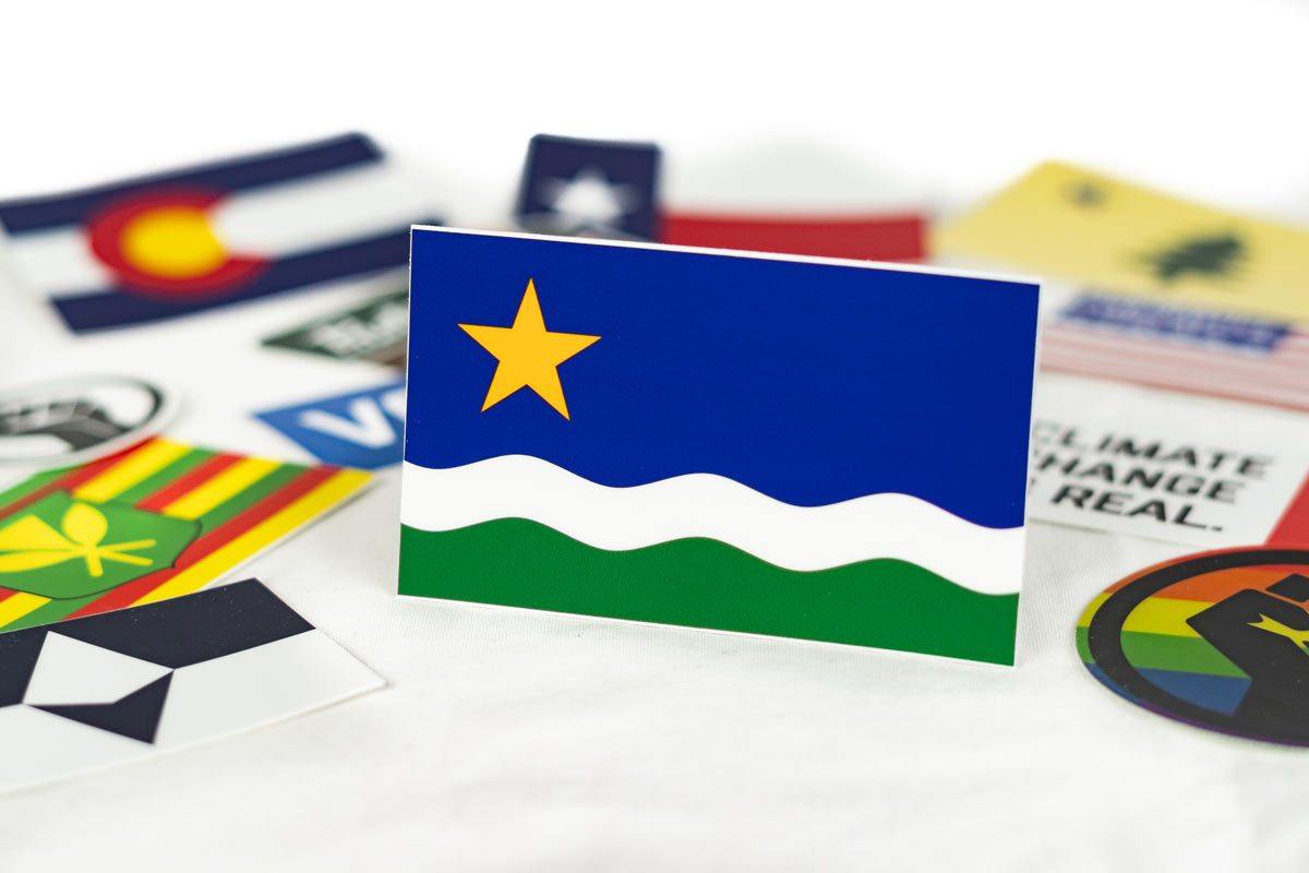 Minnesota North Star Flag Sticker - Flags For Good