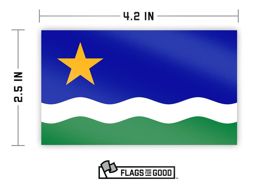 Minnesota North Star Flag Sticker - Flags For Good