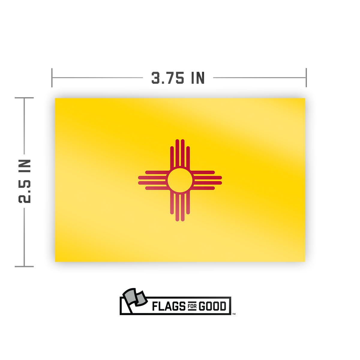New Mexico Flag Sticker