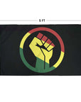 Pan African Fist Flag