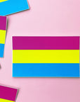 Pansexual Pride Flag Vinyl Sticker