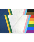 Rainbow Pennsylvania Keystone Flag
