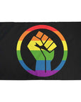 Black Lives Matter Pride Fist - Flags For Good