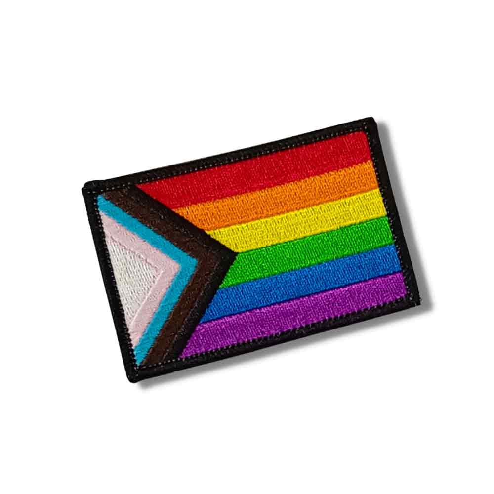 Progress Pride Flag Stick-On Patch