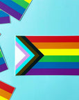 Progress Pride Flag Vinyl Sticker
