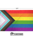 Limited Edition Daniel Quasar Signed Progress Pride Flag
