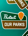 Protect Our Parks Stickers