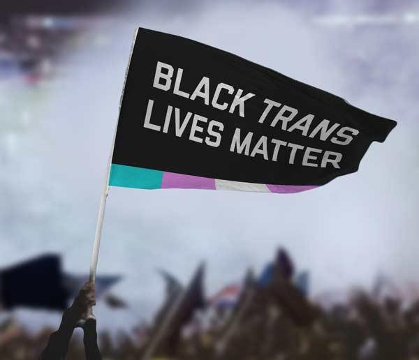 Black Trans Lives Matter Flag - Flags For Good