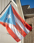 light blue puerto rican flag